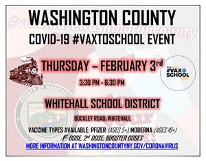 Whitehall vaccination clinic